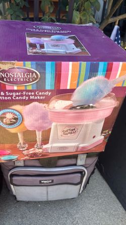 Cotton candy maker and hotdog warmer holds 1 1/2 doz.