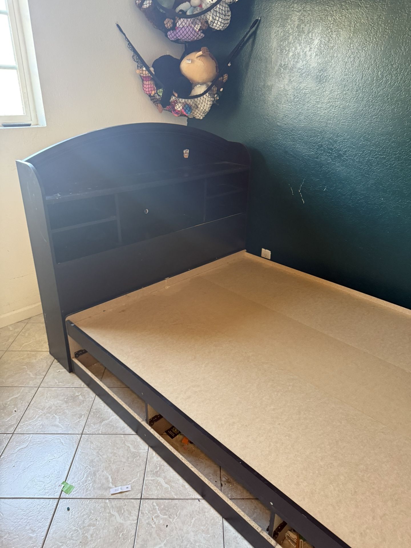 Double Bed Frame And Nightstand