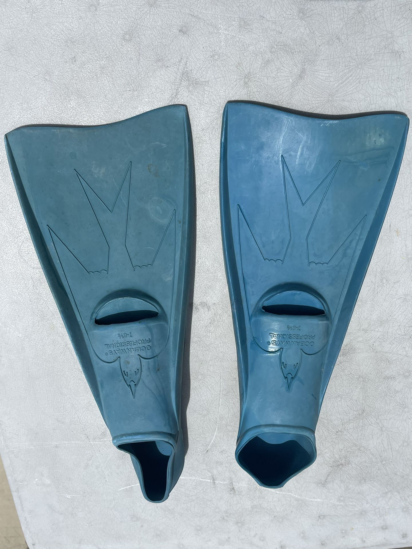 Size 7-8.5 Fins For Boogie Boarding Or Body Surf Boogie Board
