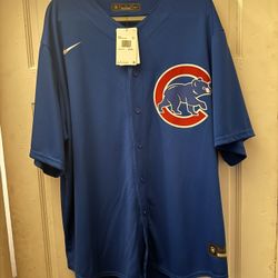 3 Xl Nike Chicago Cubs Jersey 