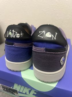 Air Jordan 1 Low OG  Zion Williamson Voodoo Alternate