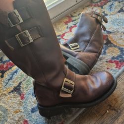 Harley-Davidson Leather Boots Women Size 7.5