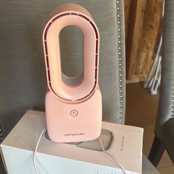 Pink Bladeless Fan