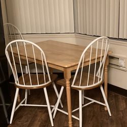 Dining Table With 4 Chairs Set 