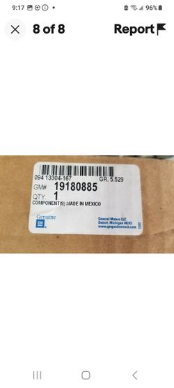 New Factory GM 19 18 08 85 Differential Ring And Pinion Kit 3;73     Oem New  Chevrolet, Gmc