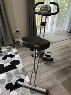 Exerpeutic Upright Folding Exercise Bike