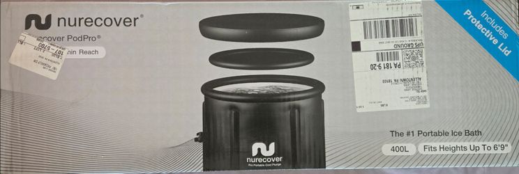 NuRecover portable ice bath