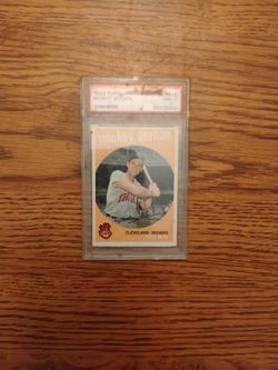 1959 Mickey Vernon Grade 7