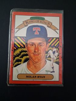 Nolan Ryan King of Kings Donruss Error!!