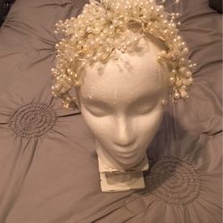 Vintage Asar Wedding Crown