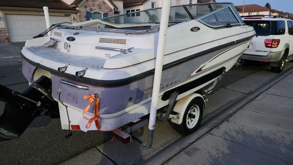 1997 Chaparral  18ft Boat Project 