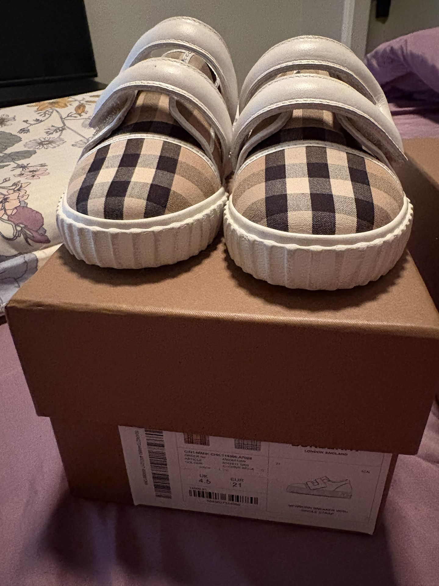 Burberry Shoes , Size 21