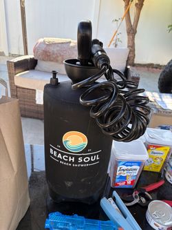 Portable beach shower (Beach Soul)