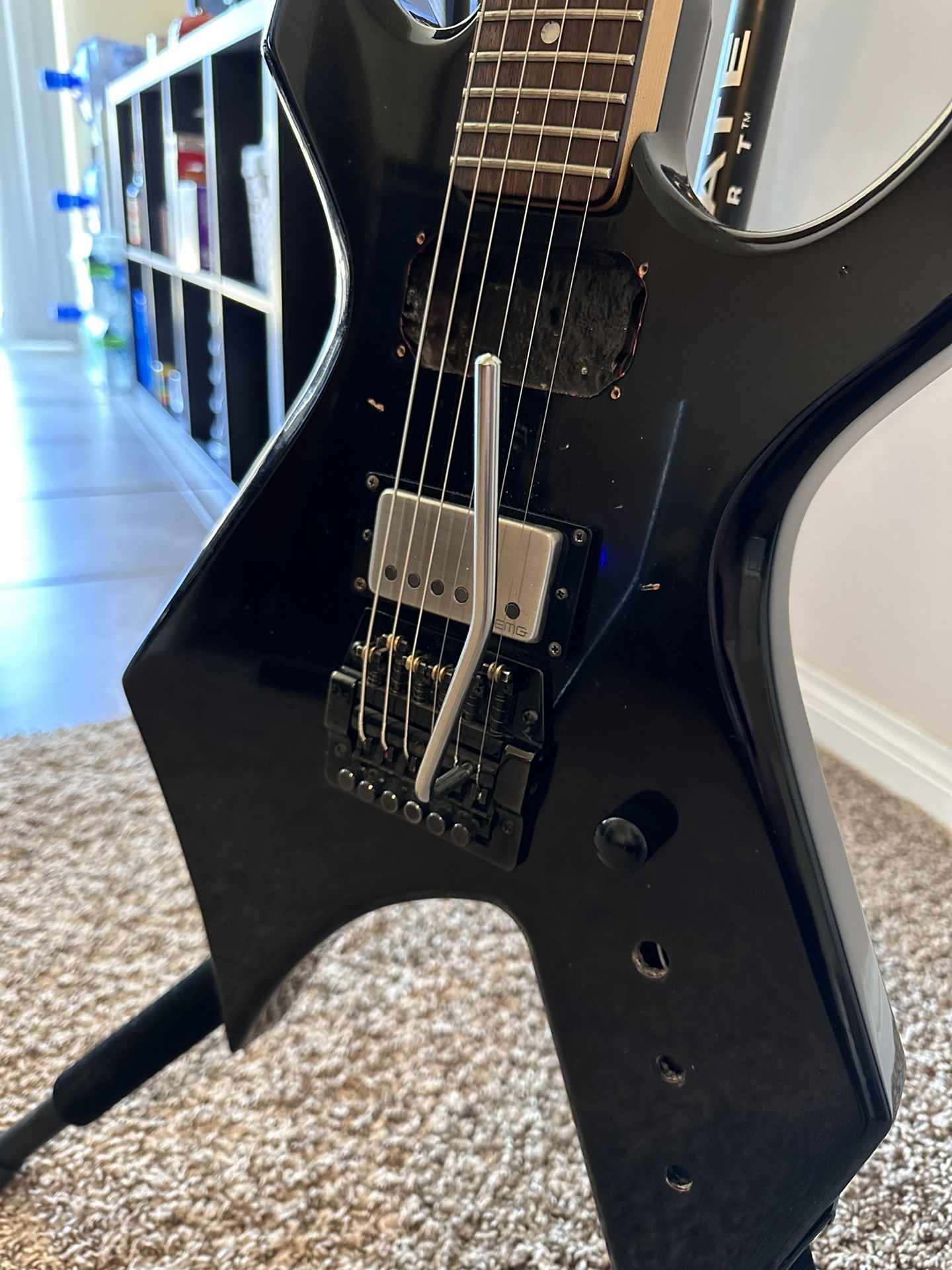 1985 BC Rich Warlock NJ Series W/ Kahler Flyer Tremolo LA, CA USA