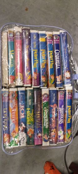 Walt Disney VHS Tape Collection – 18 Titles