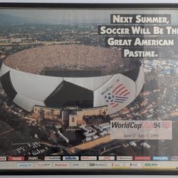 Vintage 1994 WorldCup Advertising Posters 