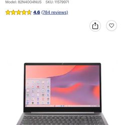 Idea Pad 3i Chromebook 