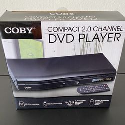 Very Nice ‘COBY DVD PLAYER’ Setup - Brand New!