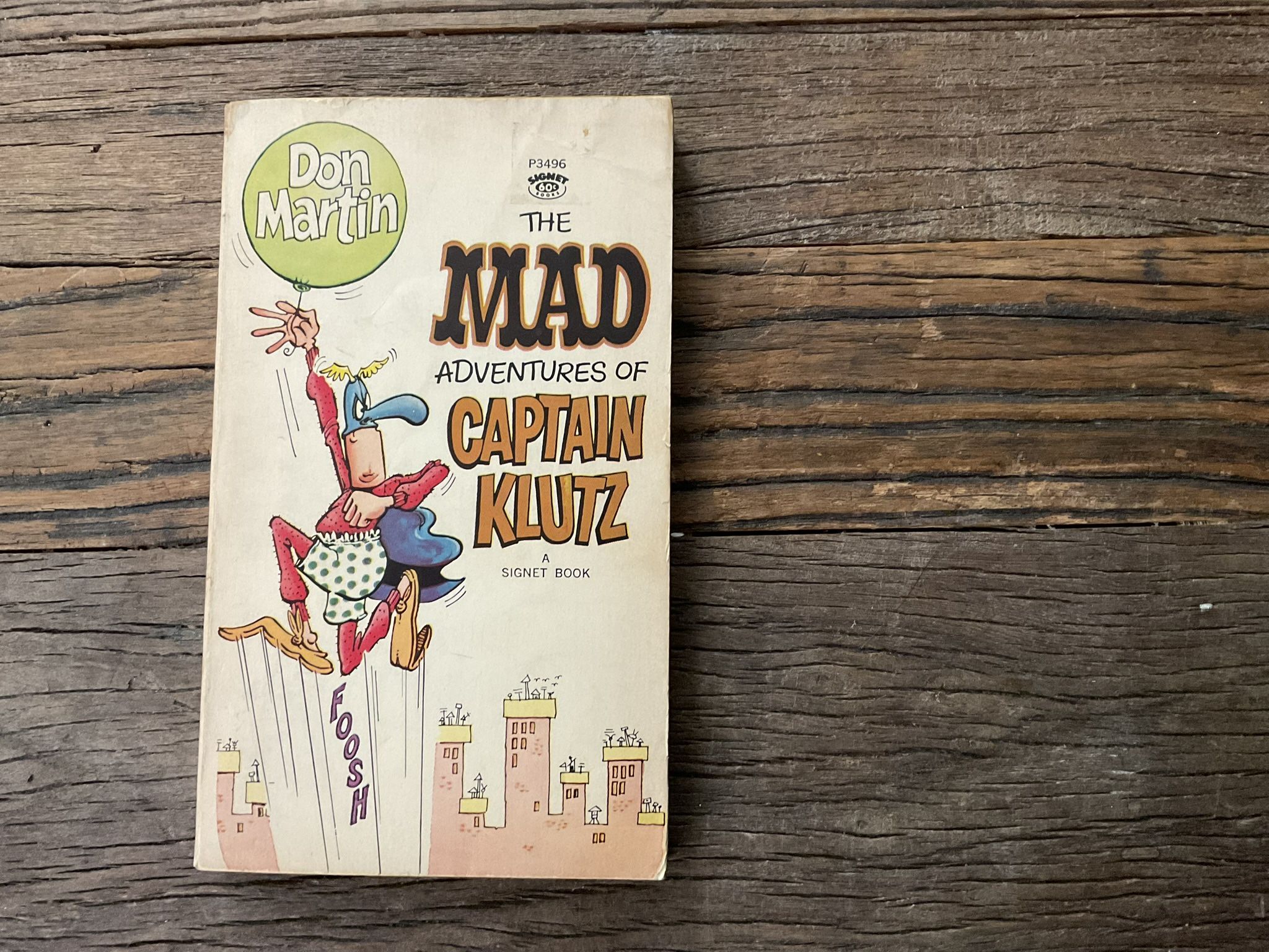 The Mad Adventures of Captain Klutz by Don Martin. 1967