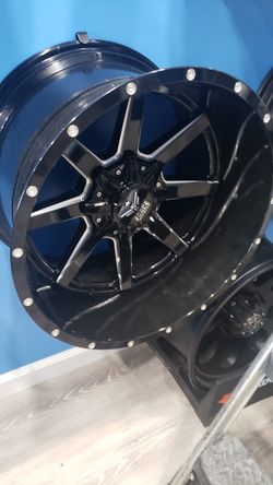 20x12 force offroad wheels and tire special (we finance up to 12 months)