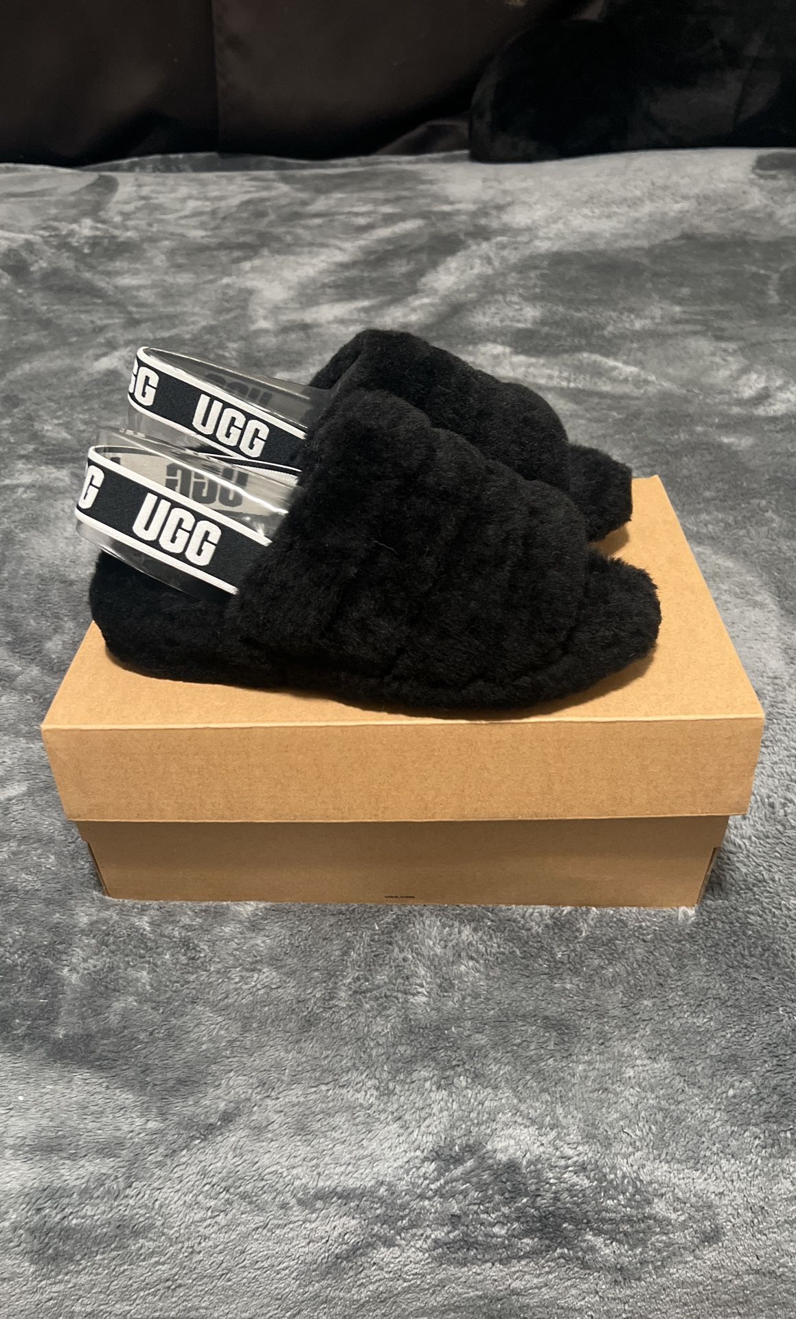 Ugg Fluff Yeah Slides Size 9