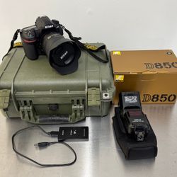 Nikon D850 45.7 MP Digital SLR Camera - Black