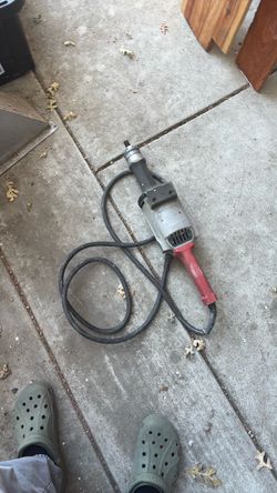 Milwaukee straight grinder