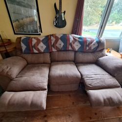 Recliner Sofa And Loveseat Set 