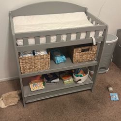 Changing Table With Pad 