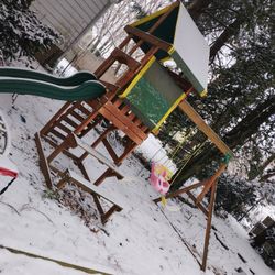 Swing And Slide Play Set