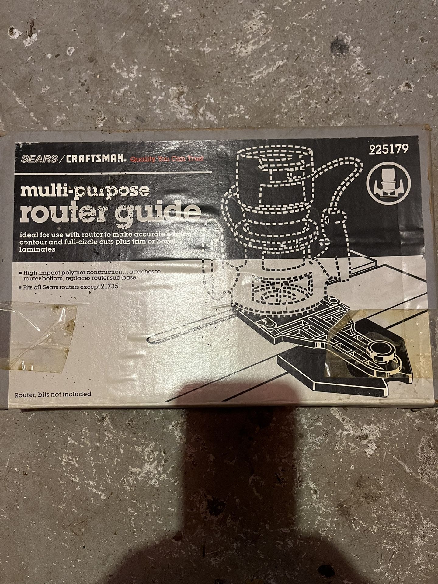 Craftsmen Router Guide - Part 925179