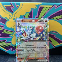 Cinderace Ex #38 Pokemon TCG Ascended Heroes