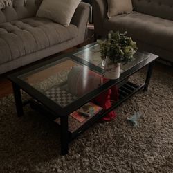 Move Out Sale! Couches, glass Table, Kitchen Table, Dresser. 