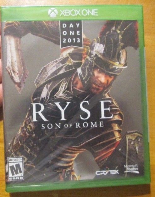 Ryse: Son of Rome Day One Edition (Microsoft Xbox One, 2013) *BRAND NEW SEALED*