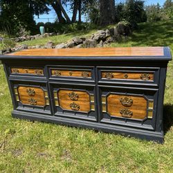 Antique Dresser - 9 Drawers