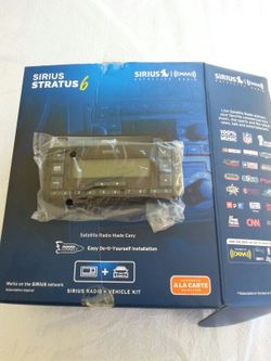 New sirius stratus satellite radio