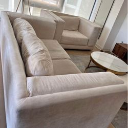 Z Gallerie Celine Sofa & Chair Set - $700 (Original $3,600)