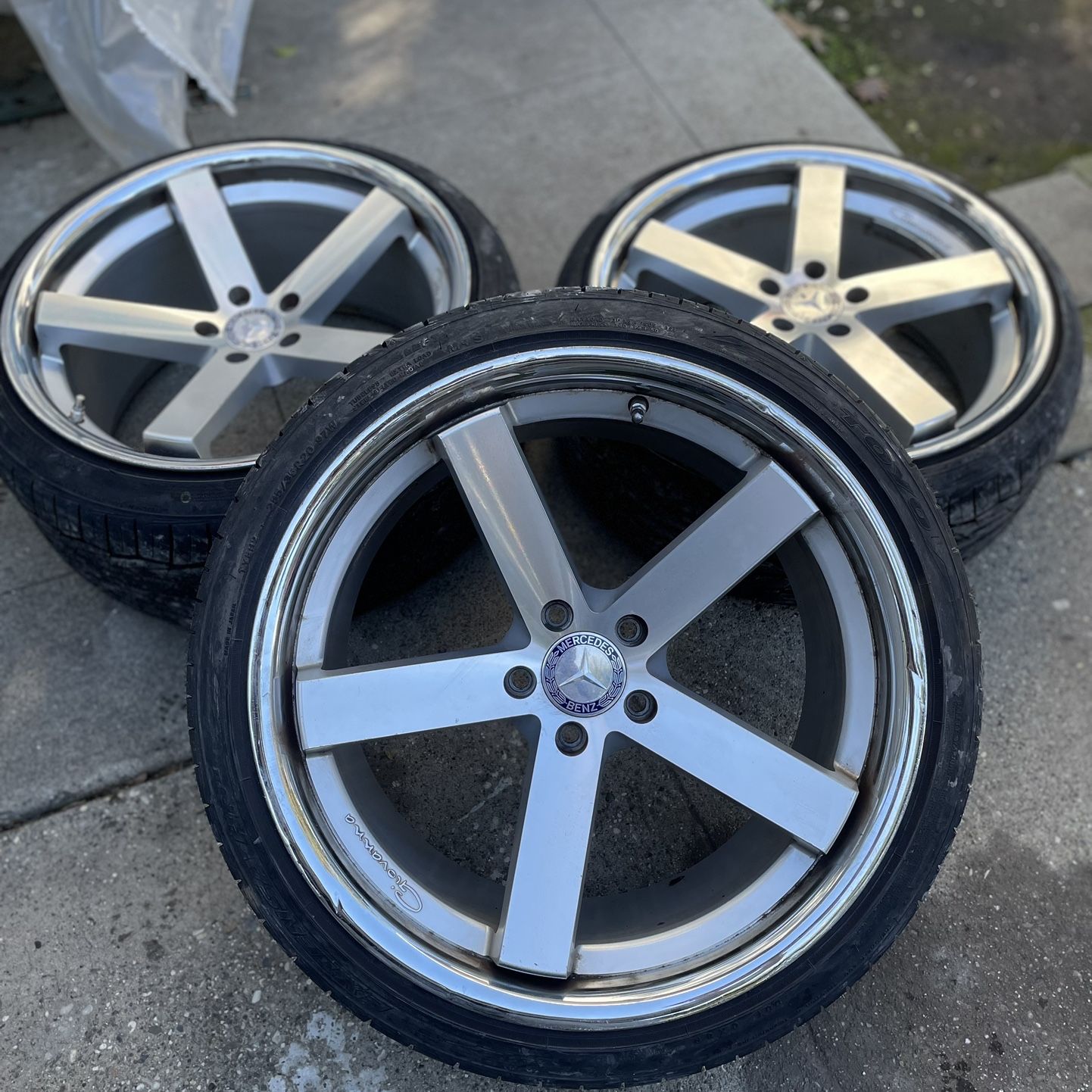 Giovanna Mecca FF wheels 21 1/2x11 1/2