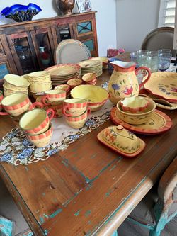 Pfaltzgraff Napoli complete dish set