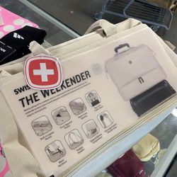  Swissgear THE WEEKENDER Travel Tote Bag, BEIGE