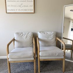 2 Target Armchairs Accent Chairs 