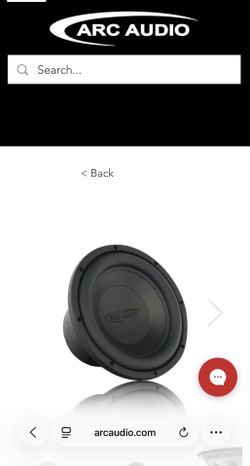 Arc Audio 10” 4-ohm Subwoofer