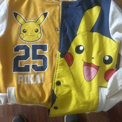 Pokémon letterman jacket
