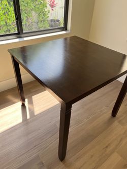 Table and chairs