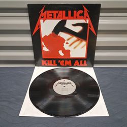 METALLICA Kill Em All Album Vinyl LP Record TESTED