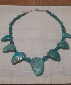 Sterling Silver Turquoise Necklace by Jay King
