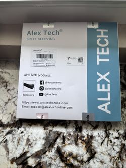 Alex Tech 1/2" Split Cable Sleeving – 10 ft