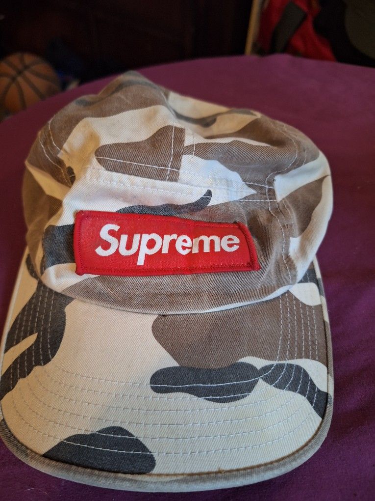 Supreme CAMO Hat Made In USA