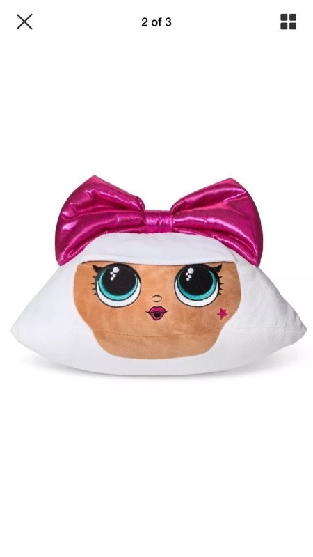 LOL Surprise Diva Cuddle Pillow Mermaid Pearl Confetti POP