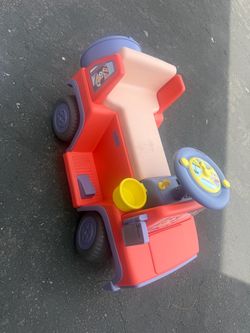 Kids Ride-On Toy Car with Steering Wheel
